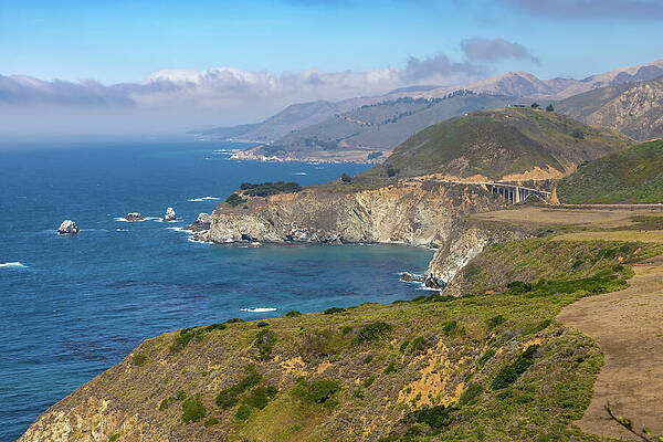 California Photograph - Big Sur Vista From Hurricane Point by John Twynam