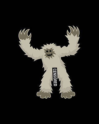 Bigfoot Erotica Print