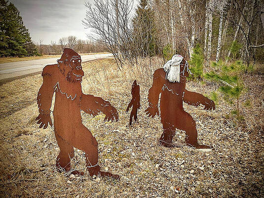 Bigfoot Family by Mark Triplett