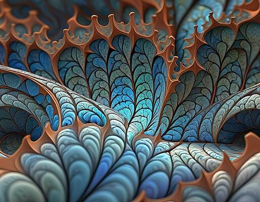 Organic Wall Art featuring the digital art Bioengineering As Art by Eris And AI