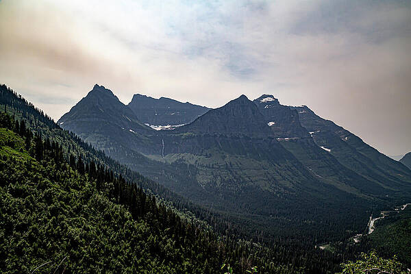 Majestic Mountain Range View Wall Art