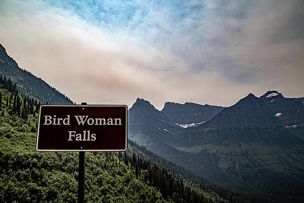 Bird Woman Falls Landscape Wall Art