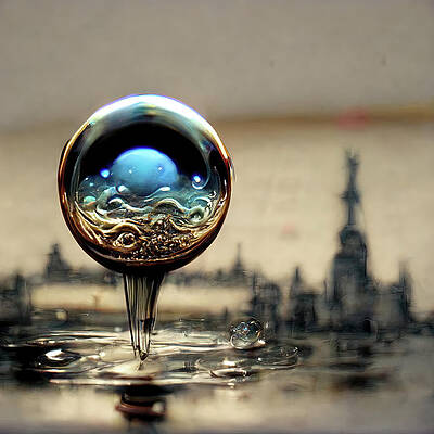 Abstract Digital Art - Birth Of A Civilization by Ron Weathers