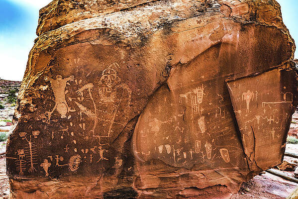 Alien Photograph - Birthing Panel Rock 2, Utah by Abbie Warnock