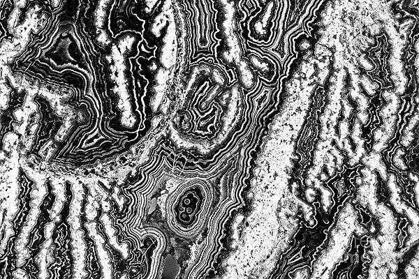 Abstract Photograph - Black Ice by Eric Kyle