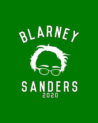 Blarney Sanders 2020 Bernie St Patricks Day Print