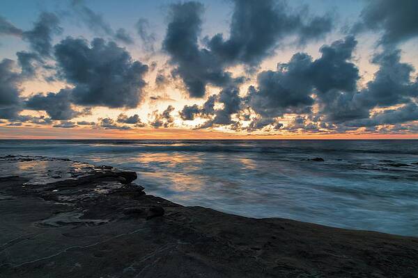 Sunset Photograph - Blaze Over Hospital Reef by American Landscapes