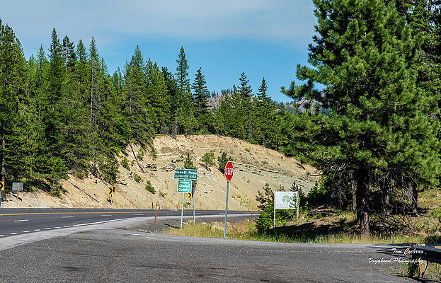 Wall Art featuring the photograph Blewett Pass Elevation 4102 by Tom Cochran