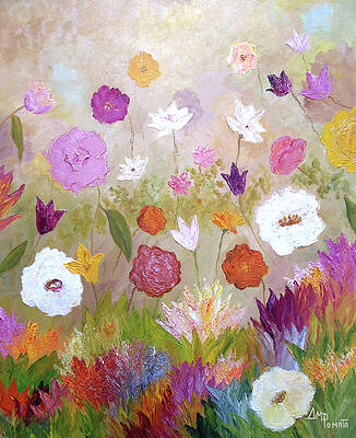 Blossoms In Veil by Angeles M Pomata