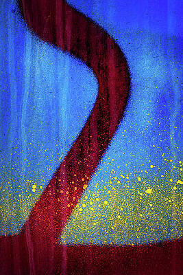 Impressionism Photograph - Blue Abstract 2 by Ursula Abresch