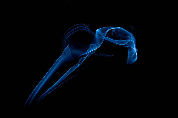 Blue Wall Art featuring the photograph Blue Abstract #3 by Chad Thunberg