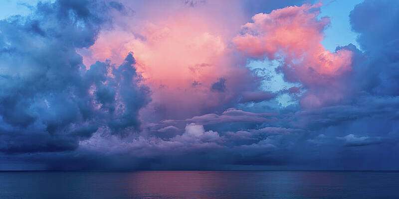 Photograph - Blue And Pink Morning Sunrise by Tommy Farnsworth