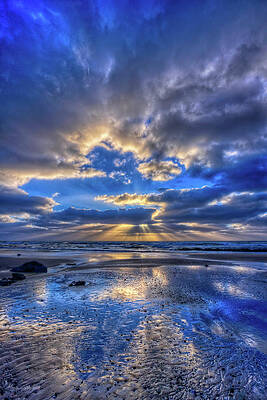 Dramatic Coastal Sunset Photograph