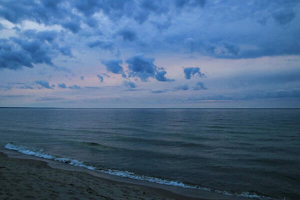 Wall Art featuring the photograph Blue Haven At Dusk by Deb Beausoleil