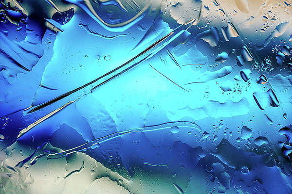 Blue Photograph - Blue Ice by Ursula Abresch