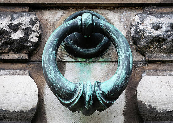 Blue Wall Art featuring the photograph Blue Knocker by Chad Thunberg