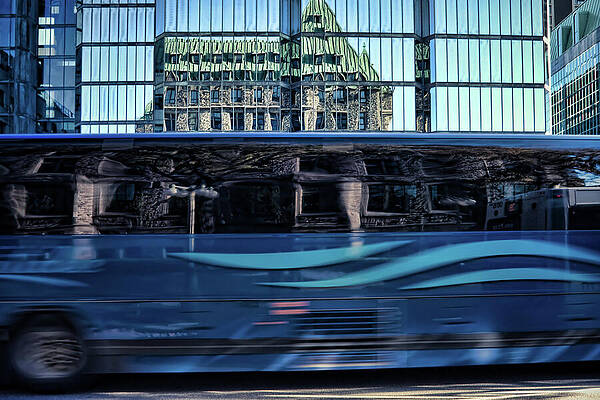Canada Wall Art featuring the photograph Blue On Blue by Tatiana Travelways