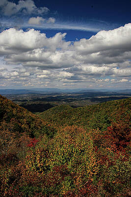 Wall Art featuring the photograph Blue Ridge Mountain Portrait by Deb Beausoleil