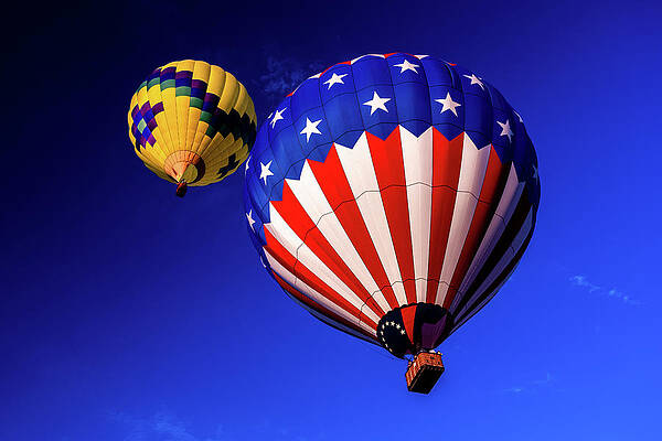 Pennsylvania Photograph - Blue Skies And Beautiful Balloons by Anthony Hightower