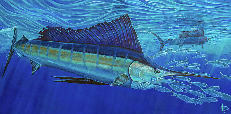 Bluewater Buffet Print