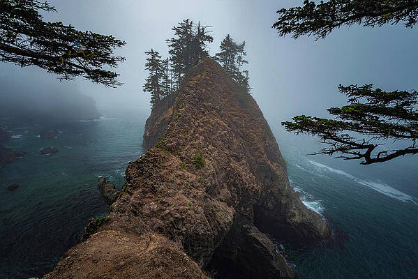 Beautiful Photograph - Boardman Sea Stack, Oregon by Abbie Warnock