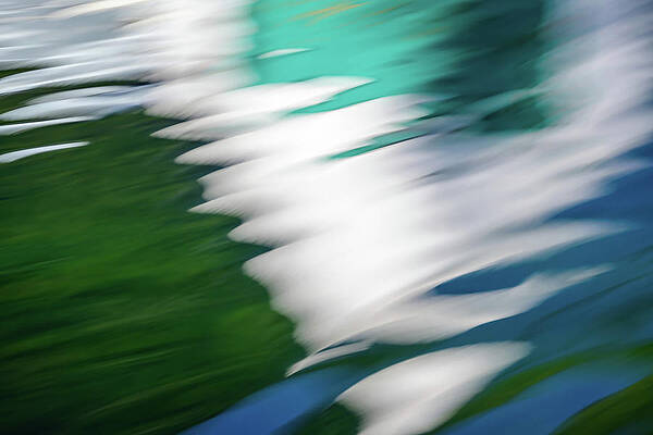 Summer Wall Art featuring the photograph Boathouse Reflection 2 by Ursula Abresch