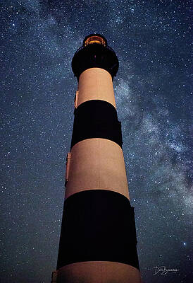 Obx Photograph - Bodie Light Milky Way #7332 by Dan Beauvais