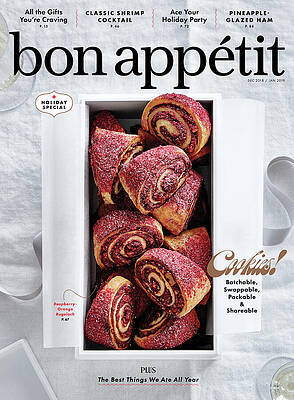 Jewish Wall Art featuring the photograph Bon Appetit December 2018 by Alex Lau