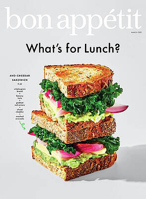 Avocado Photograph - Bon Appetit March 2021 by Laura Murray