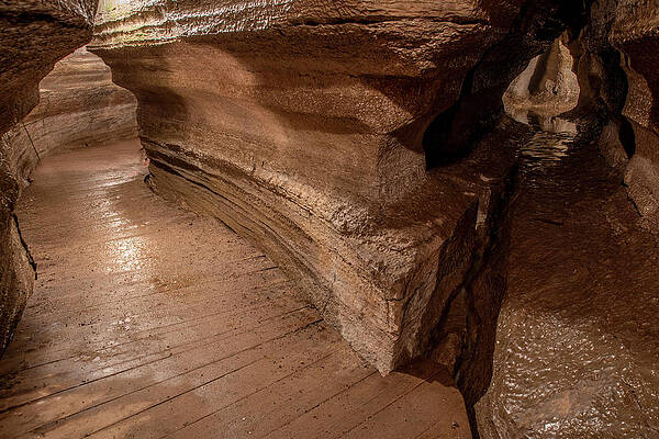 Wall Art featuring the photograph Bonnechere Caves, Ontario 1 by John Twynam