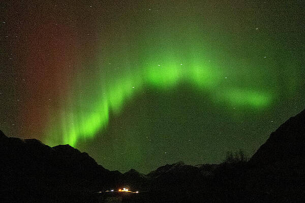 Landscape Wall Art featuring the photograph Bow Lights by Harry Banks