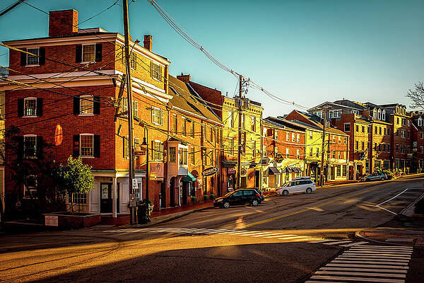 Wall Art featuring the photograph Bow Street by Jeff Sinon