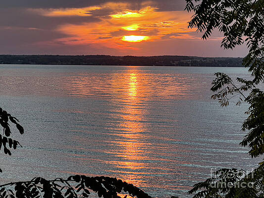 Serene Wall Art featuring the photograph Breaking The Clouds by William Norton