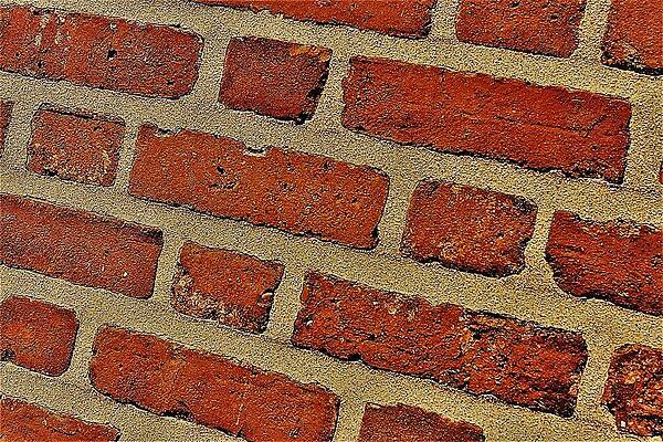 Wall Art featuring the photograph Brick by John Linnemeyer