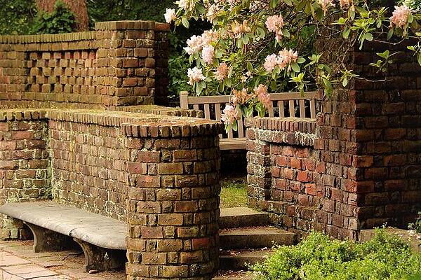 Wall Art featuring the photograph Brick Walls1 by John Linnemeyer