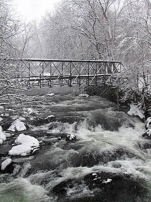 Nature Wall Art featuring the photograph Bridge Over Troubled Waters by KC Hulsman