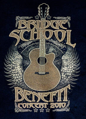 Wall Art featuring the photograph Bridge School Benefit  A by Joe Schofield