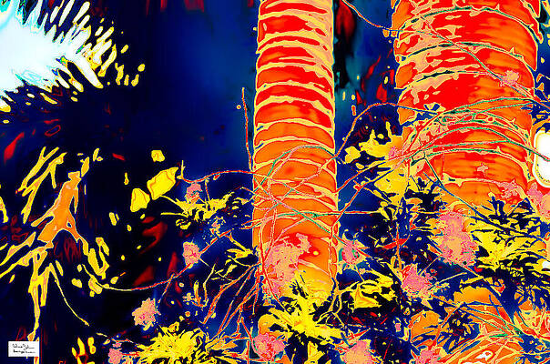 Dynamic Photograph - Mia- Brightening Palms by Alex John Bergerman