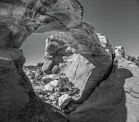 Scenic Rock Archway Photograph