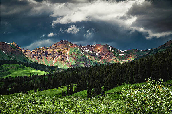 Sky Photograph - Broken Clouds by Jon Snyder