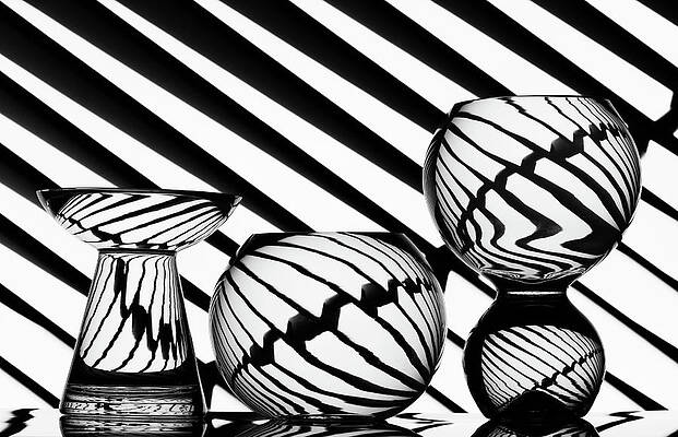 Abstract Wall Art featuring the photograph Broken Lines by Elvira Peretsman