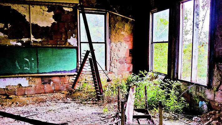West Virginia Photograph - Broken School by Jonny D