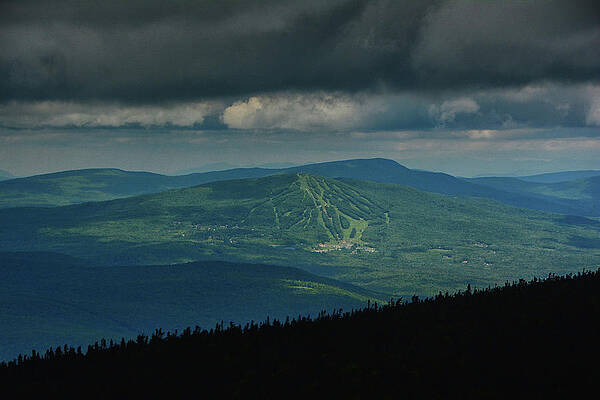 Bromley From Stratton Mountain Fire Tower Print