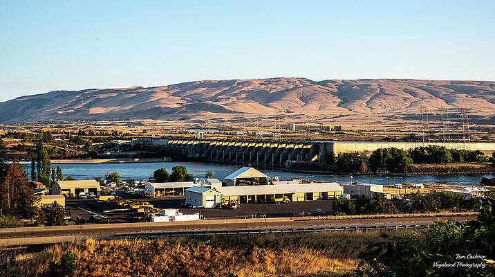 Washington Photograph - Brown Washington Hills With Morning Shadows by Tom Cochran