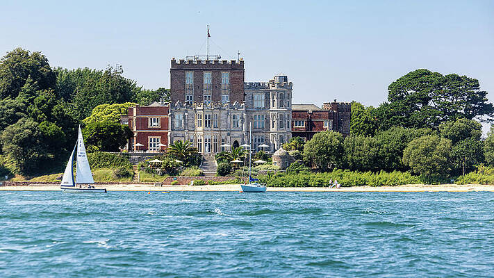 Grand Castle by the Sea Photograph