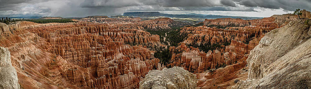 Majestic Bryce Canyon Panorama Photograph