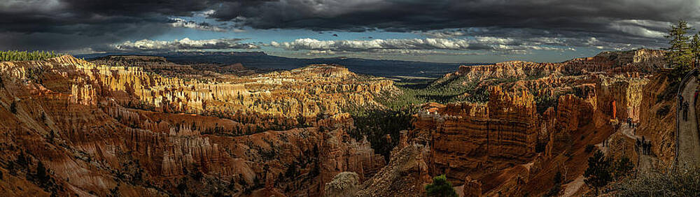 Bryce Canyon Under Dramatic Skies Photograph