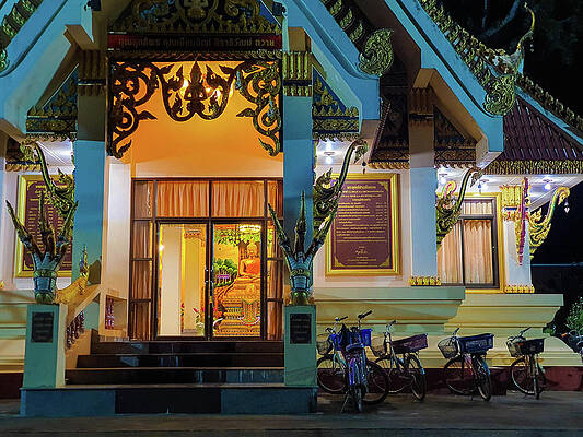 Photograph - Buddha And Bicycles by Jeremy Holton