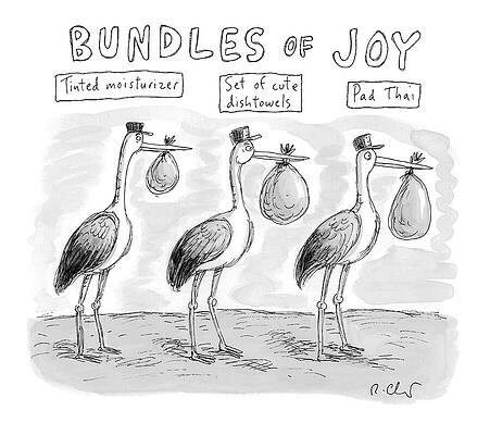 Joy Drawing - Bundles Of Joy by Roz Chast