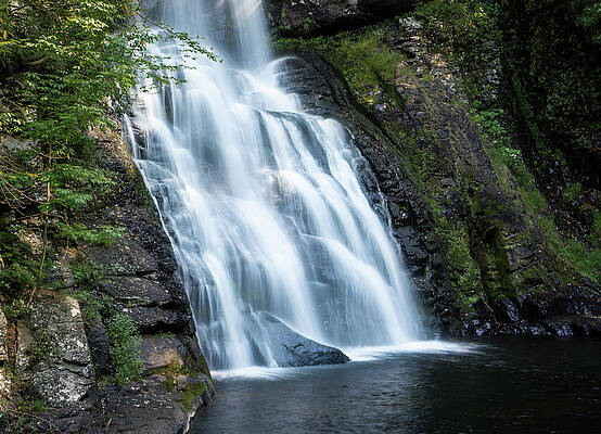 Beautiful Photograph - Bushkill Falls Main Falls Bottom Section by Jason Fink